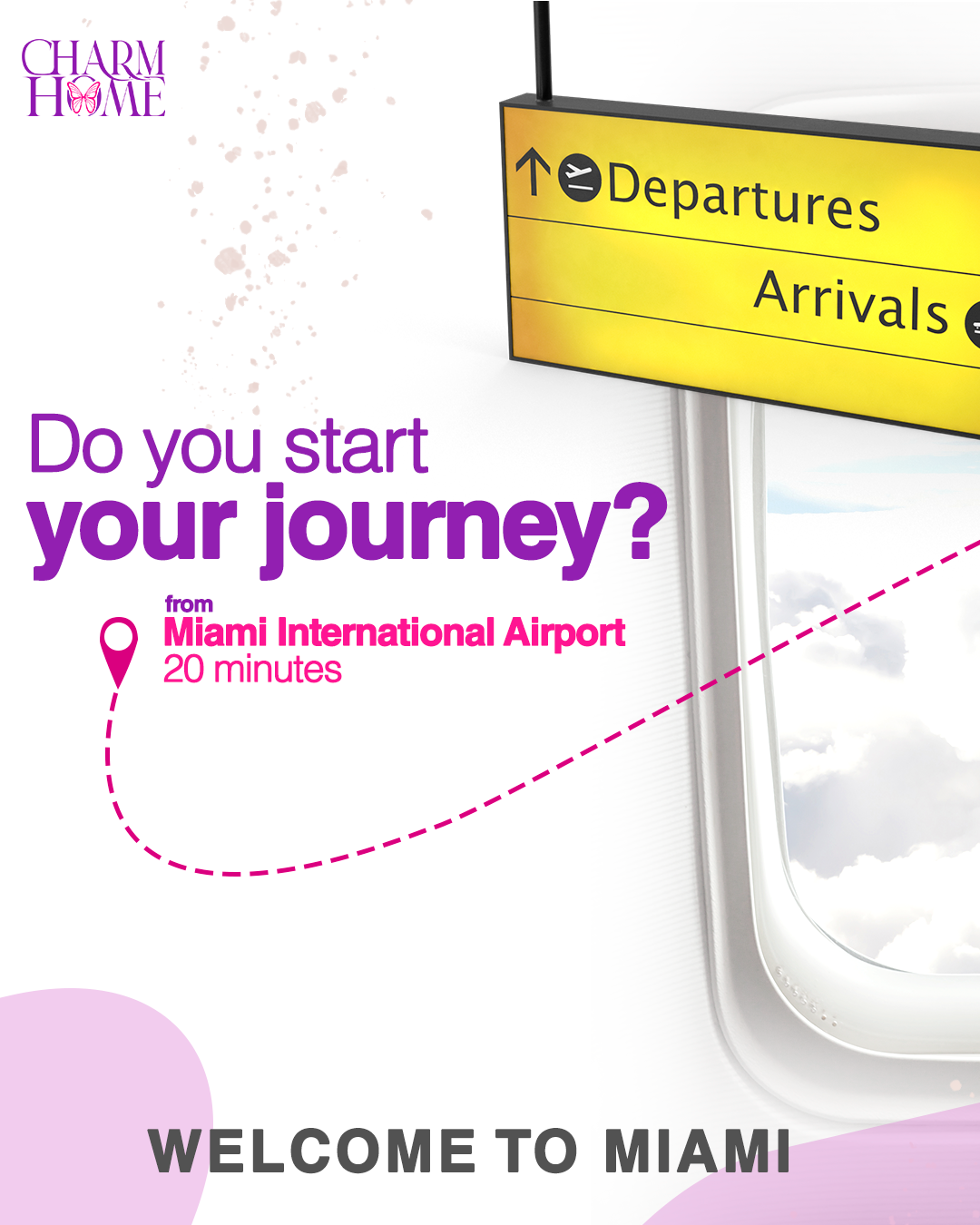 RECOVERY HOUSE IN MIAMI | MIAMI INTERNATIONAL AIRPORT | CHARM HOME MIAMI