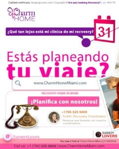 ¿Estás planeando tu viaje a miami para cirugía estetica bbl? verifica las distancias entre tu clinica y tu casa de recuperación en miami