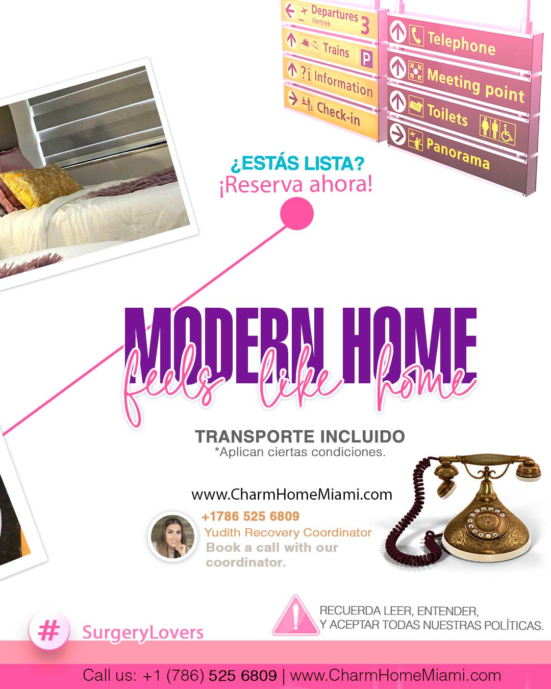 ¿Estás planeando tu viaje a miami para cirugía estetica bbl? verifica las distancias entre tu clinica y tu casa de recuperación en miami