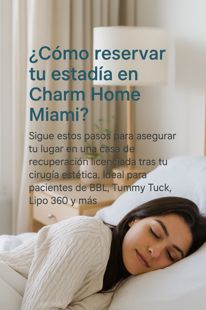 como reservar tu estadia en charm home miami