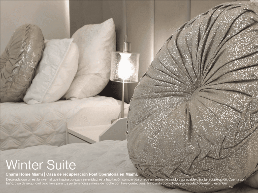 winter suite - habitacion compartida cuidado post operatorio 24 7 servicio con licencia
